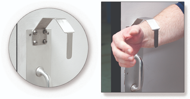 Antimicrobial Door Hardware Arm Pull