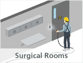 Magic Switch Touchless Switches MS11 - Surgical Rooms