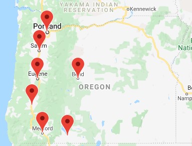 Oregon Door Consultants Oregon Service Locations
